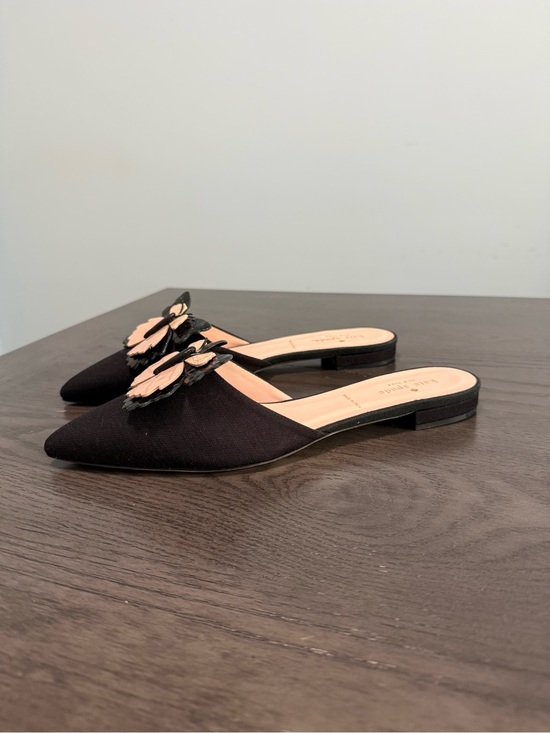kate spade Shoes - Kate Spade‎ New York Women's Blossom Black Canvas Mule Size 10 M